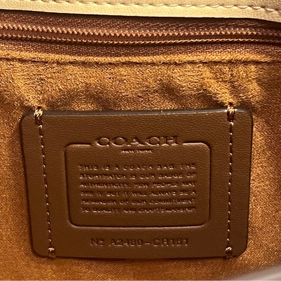 Coach Eliza Floral Shoulder Purse NWT - Picture 6 of 6